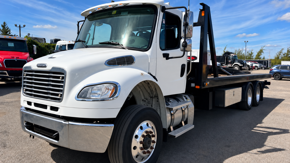 2021 FREIGHTLINER M2 EXTENDED CAB WITH 4 CAR CARRIER CARRIER - photo 4 of 7