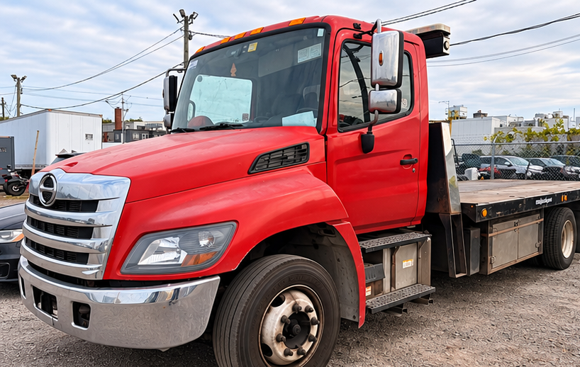 2013 HINO 268 WITH CARRIER - photo 1 of 4